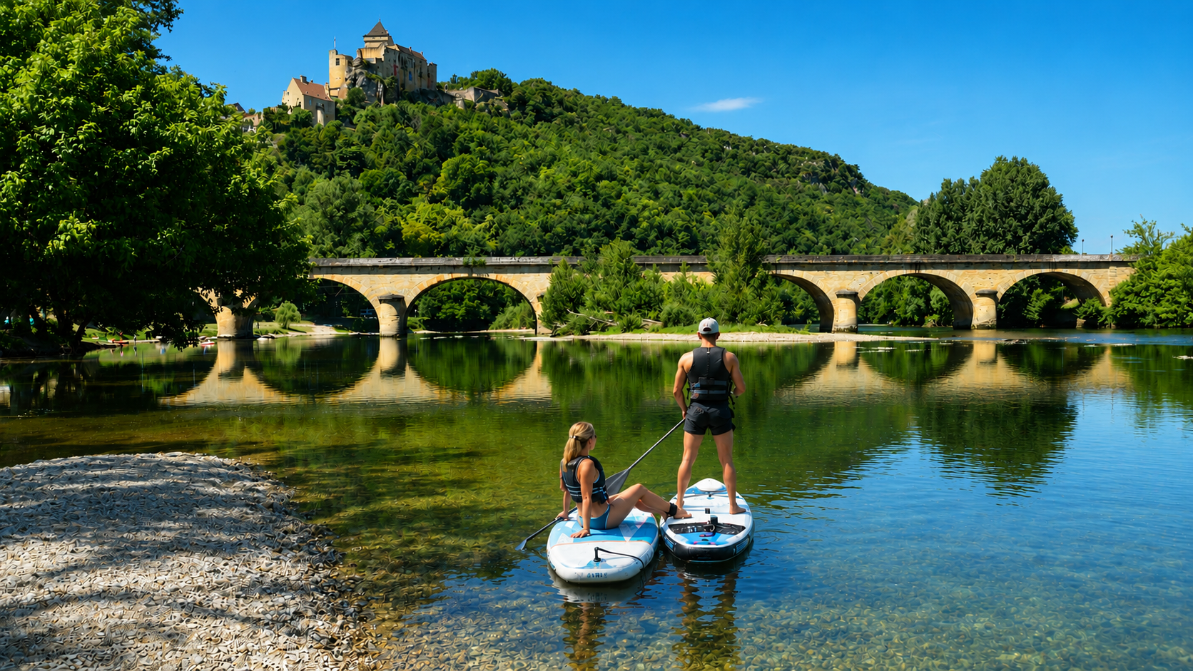 couple paddle