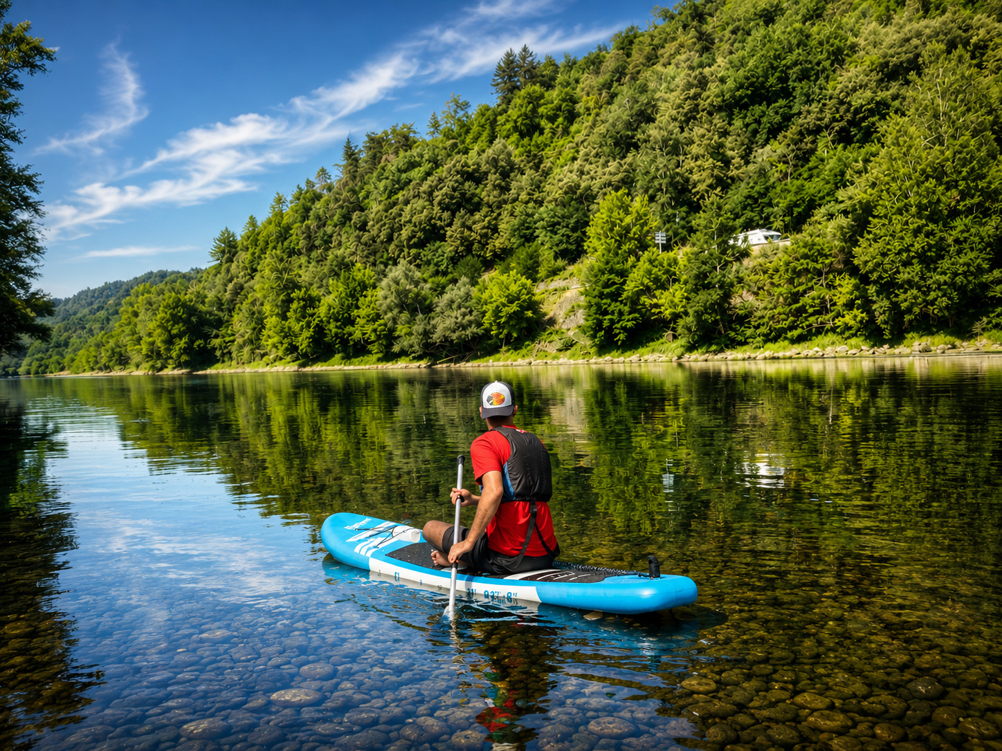 Paddle rivière dordogne